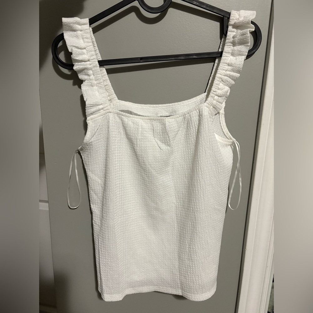 RW&CO Textured Sleeveless Women’s Top